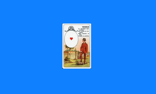 Les cartes amoureuses du petit Lenormand